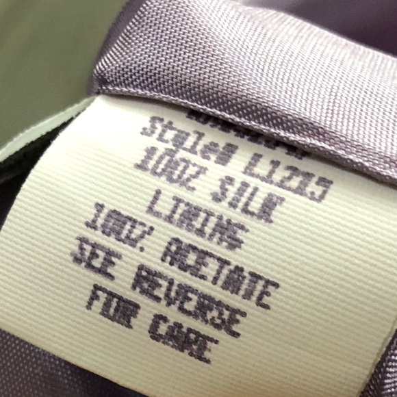 Laundry by Shelli Segal|90’s 100% SILK sheer lined floral embroidered mini dress - Picture 10 of 12